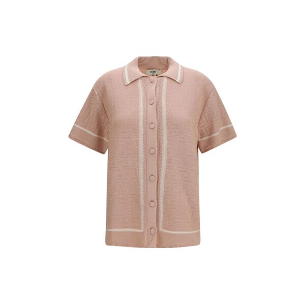 Multicolor Cotton Shortsleeve Shirt