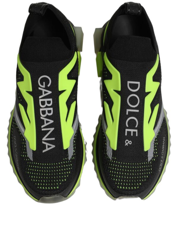 Black Green Sorrento Low Top Sneakers Shoes