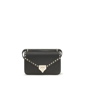 Black Calf Leather Bos Taurus Shoulder Bag