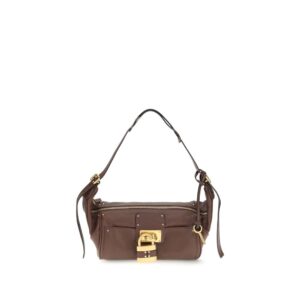 Brown Calf Leather Bos Taurus Shoulder Bag