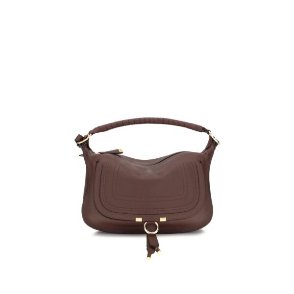 Bordeaux Calf Leather Bos Taurus Shoulder Bag