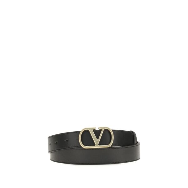 Black Calf Leather Bos Taurus Regular Belt