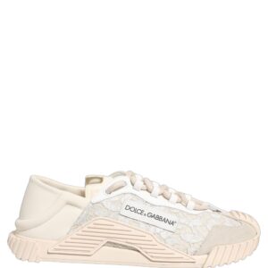 White Lace NS1 Low Top Sneaker Sports Shoes