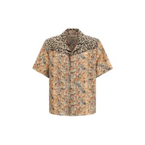 Multicolor Silk Pattern Shirt