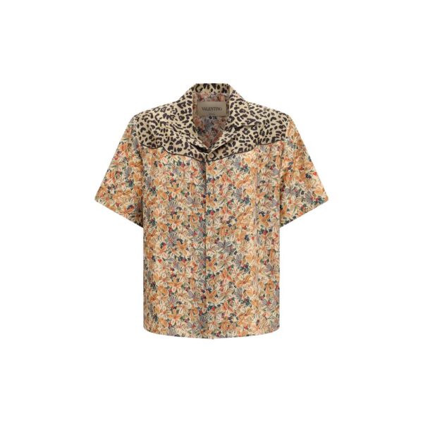 Multicolor Silk Pattern Shirt