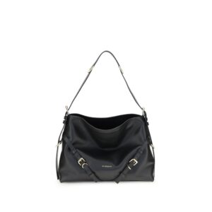 Black Calf Leather Bos Taurus Handbag