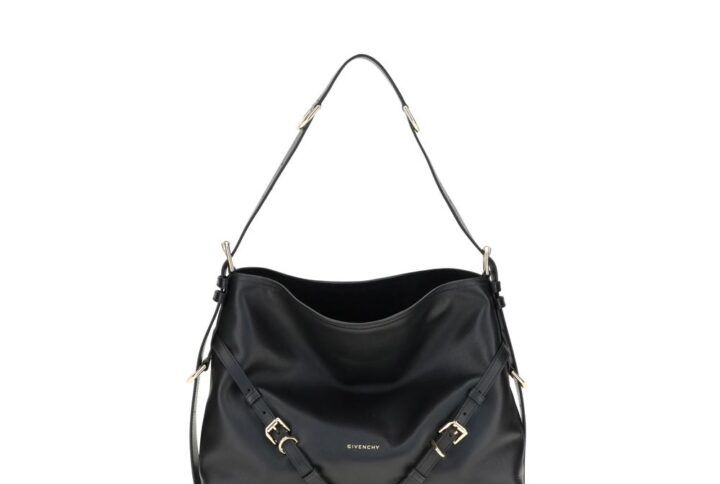 Black Calf Leather Bos Taurus Handbag