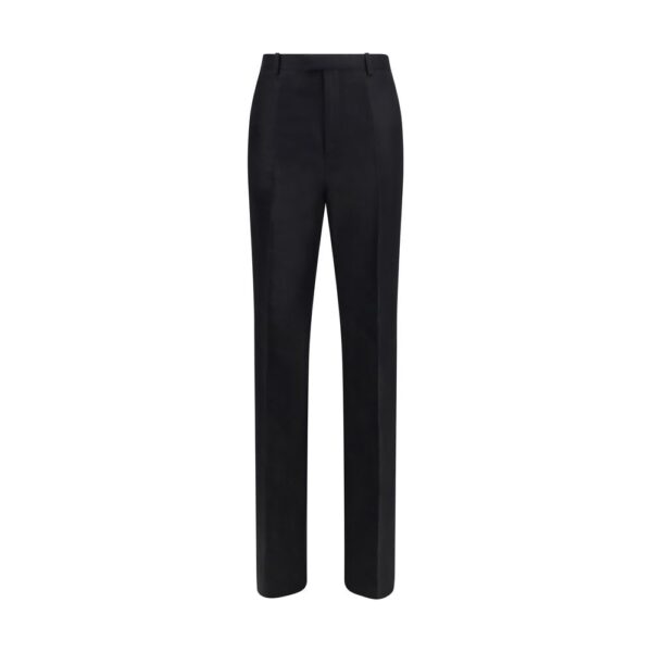 Black Silk Dress Pants