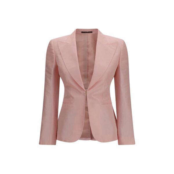 Multicolor Silk Full-Length Jacket