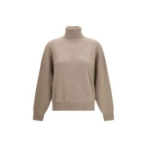 Brown Cashmere Turtleneck