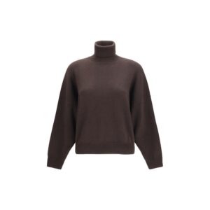 Brown Cashmere Turtleneck