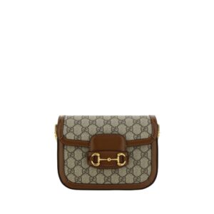 Brown Polyethylene Handbag