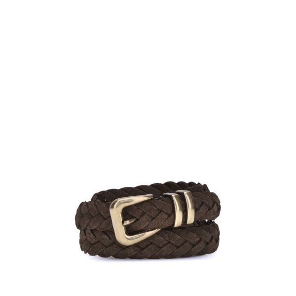 Brown Calf Leather Bos Taurus Belt
