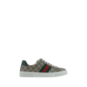 Multicolor Fabric Platform Sneakers