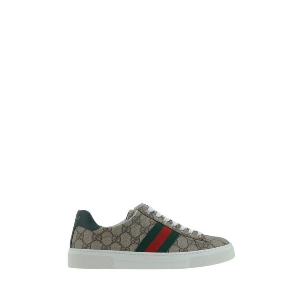Multicolor Fabric Platform Sneakers