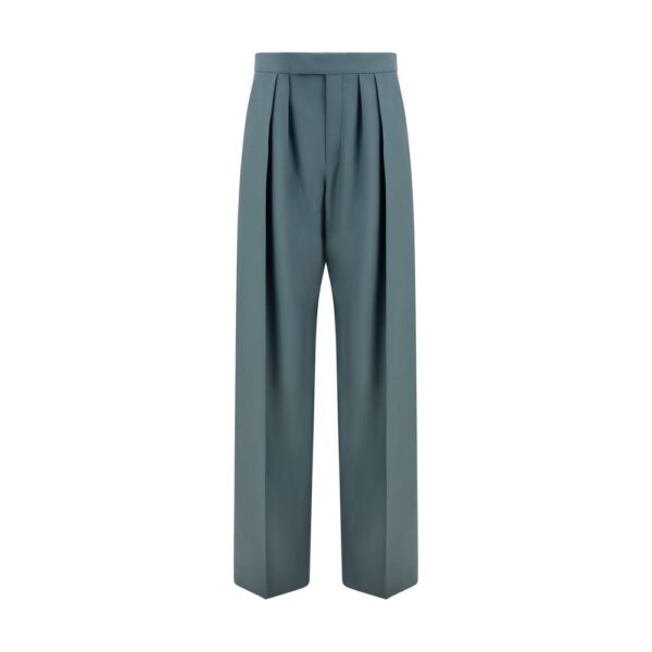 Bicolor Wool Oves Aries Dress Pants