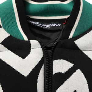 Multicolor Logo Full Zip Bomber Jacket