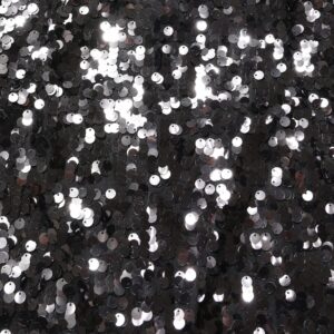 Brown Sequinned Embellished Pencil Cut Skirt