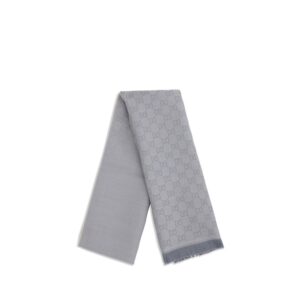 Gray Wool Oves Aries Scarf - Jag Couture London