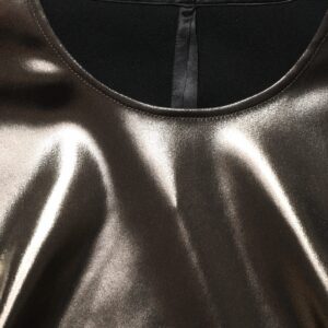 Metallic Bronze Roundneck SleevelessTank Top