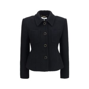 Black Wool Oves Aries Blazer