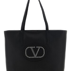 Black Calfskin Tote Bag