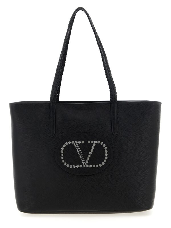 Black Calfskin Tote Bag