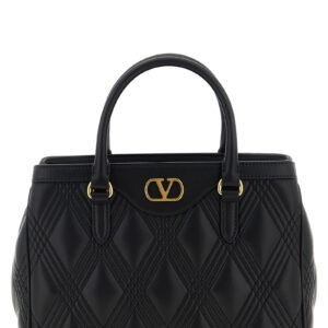 Black Lamb Leather Handbag - Jag Couture London