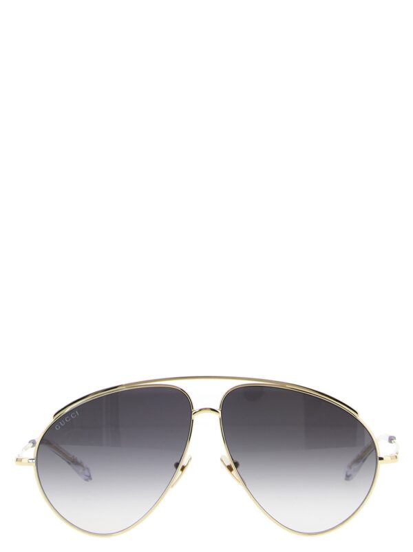 Gold Metal Sunglasses