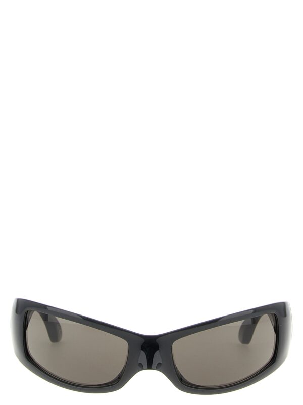 Black Polyamide Sunglasses
