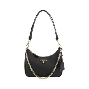 Black Calf Leather Bos Taurus Shoulder Bag - Jag Couture London