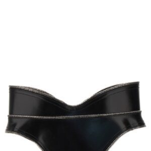 Black Leather Regular Belt