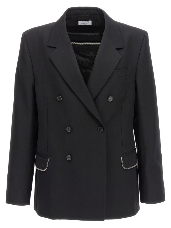 Black Virgin Wool Blazer