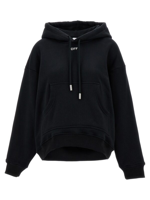 Black Cotton Hoodie
