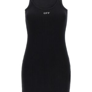 Black Cotton Short Dress