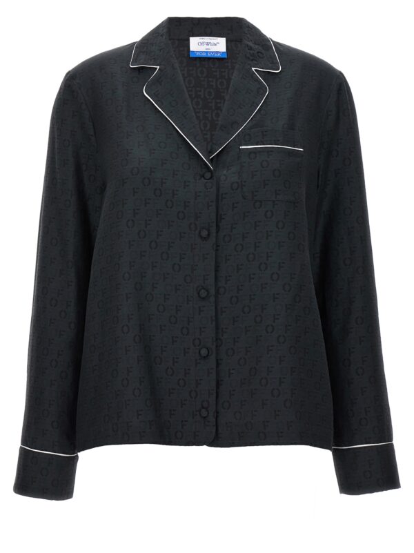 Black Silk Blouse