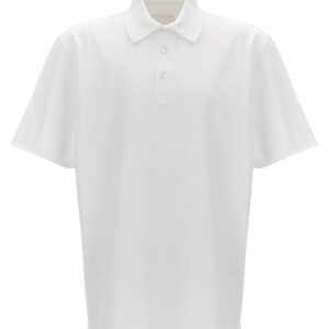 White Cotton Polo Shirt