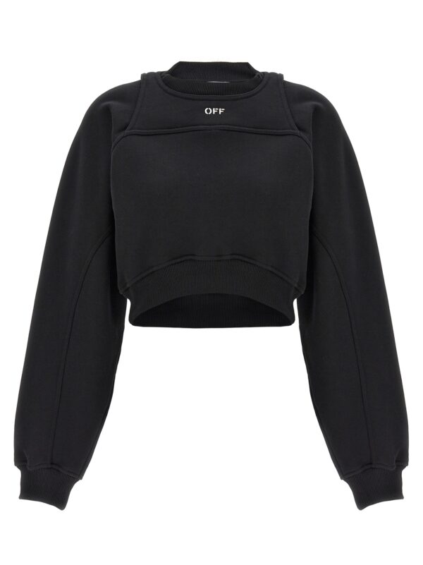 Bicolor Cotton Sweatshirt