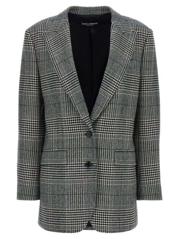 Bicolor Wool Blazer