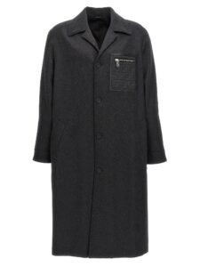 Gray Cashmere Coat