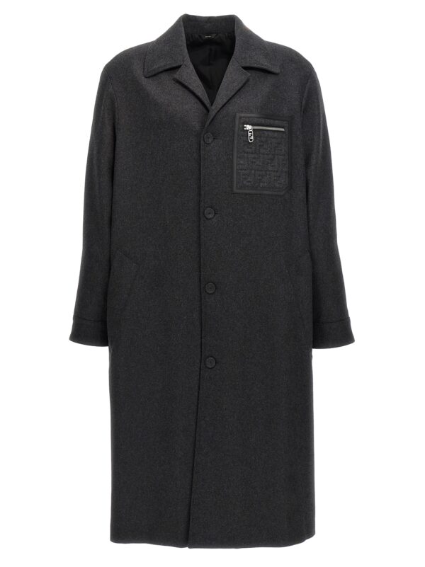 Gray Cashmere Coat