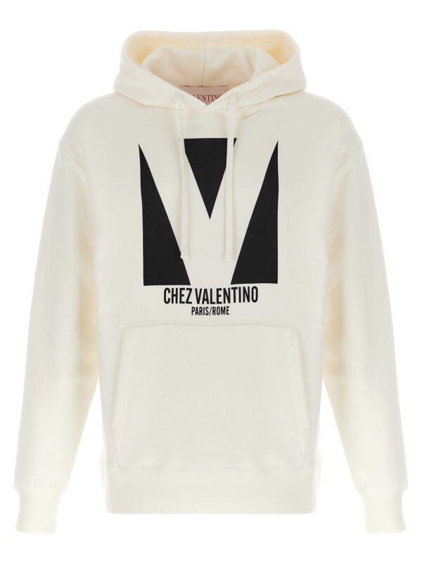 White Cotton Sweatshirt