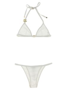 White Polyamide Bikini