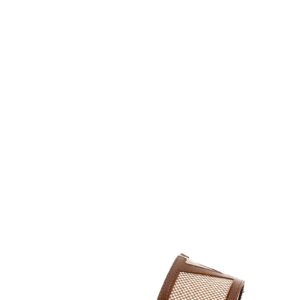 Brown Cotton Slides
