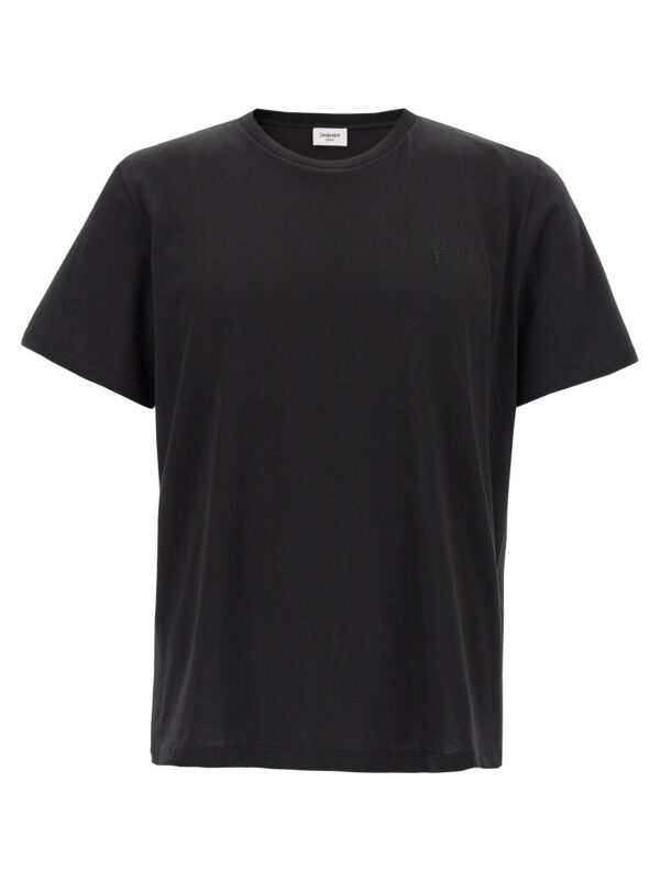 Black Cotton T-Shirt