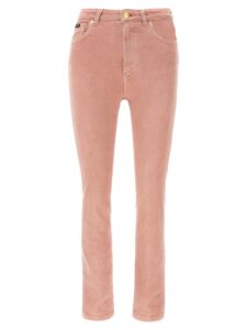 Multicolor Cotton High-Waisted Jean