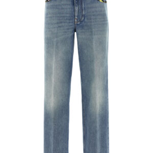 Blue Cotton Jeans Denim