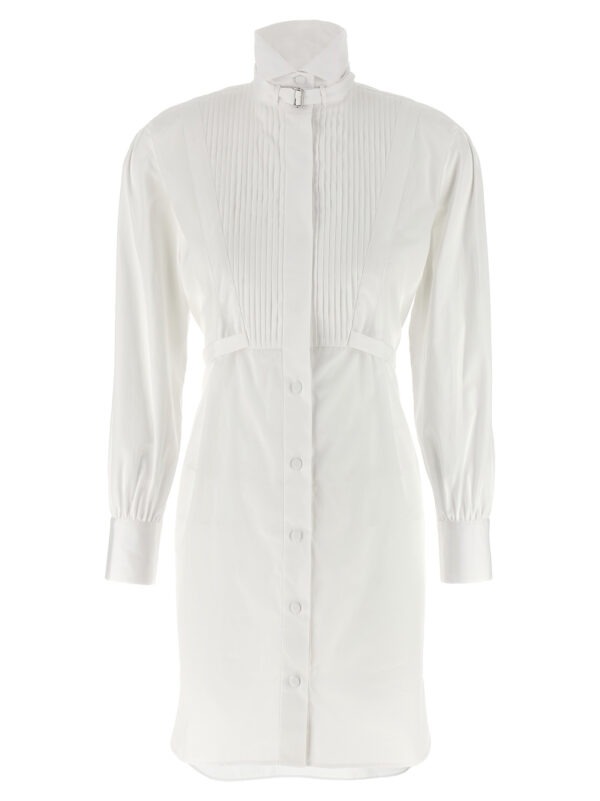 White Cotton Midi Dress