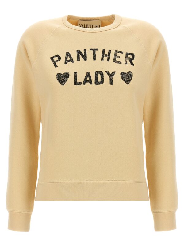 Beige Cotton Sweatshirt