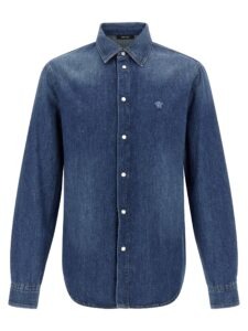 Blue Cotton Blouse